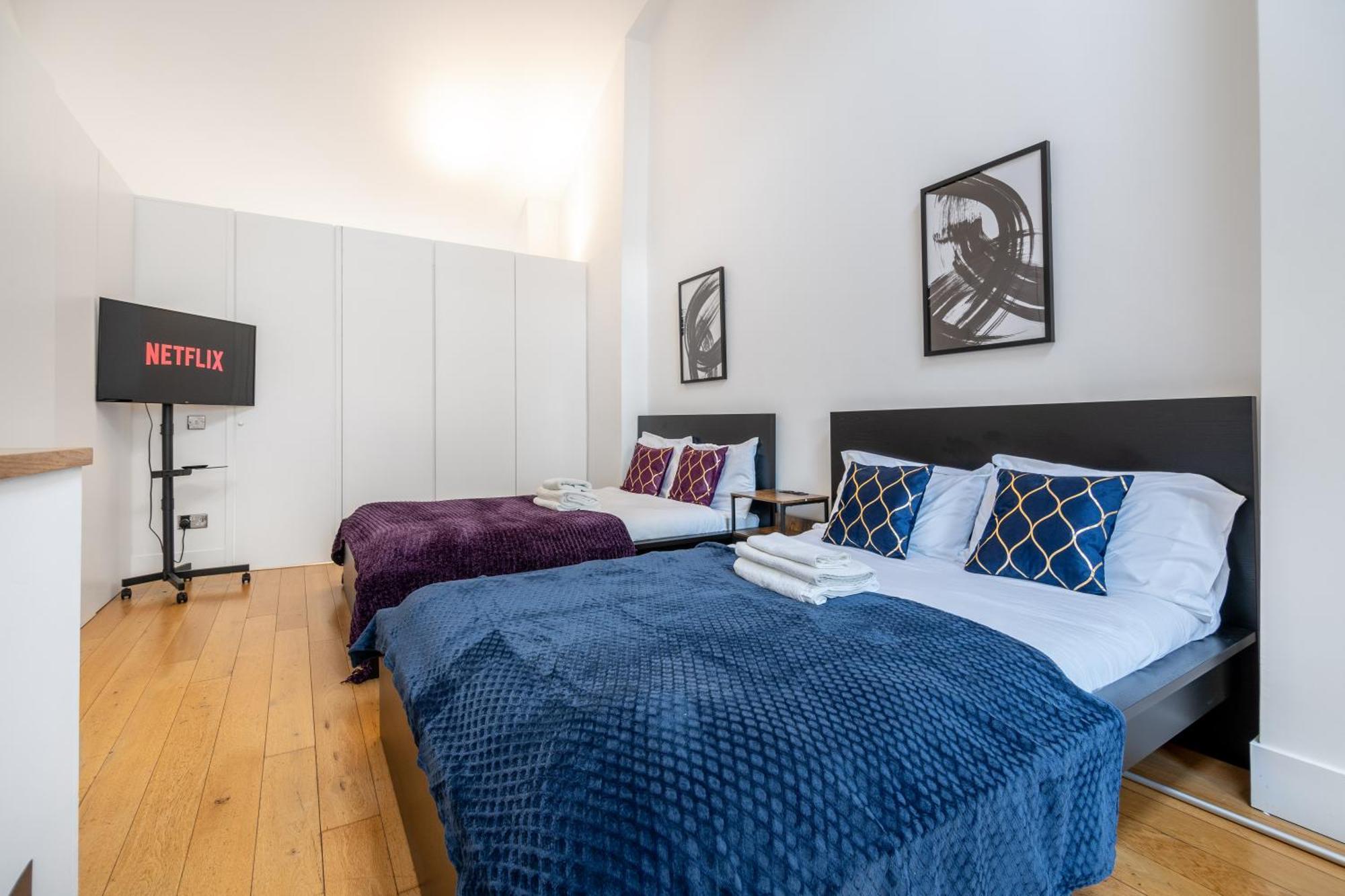 The Deluxe Barbican Duplex Londen Buitenkant foto